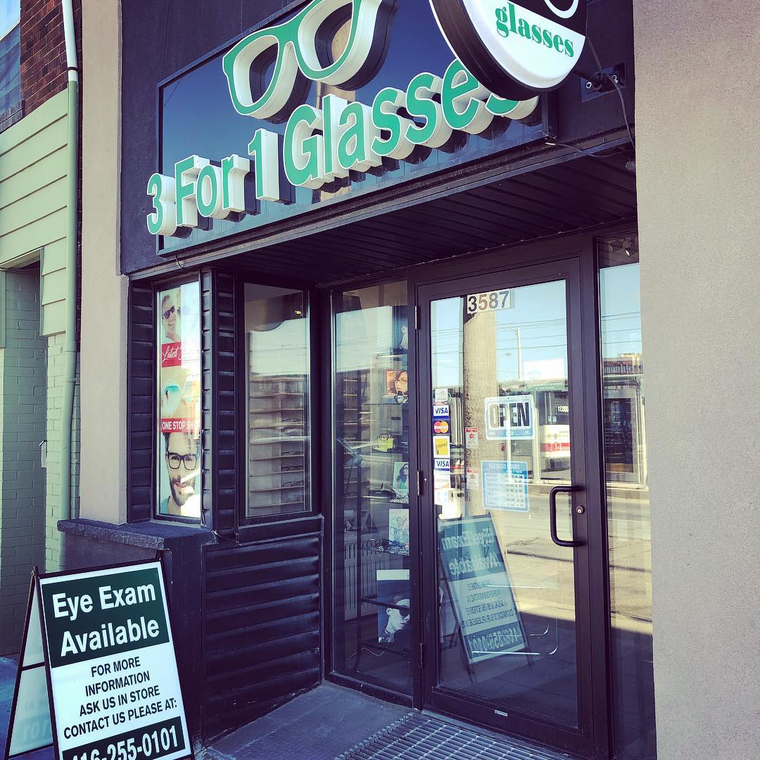 About Us 3 For 1 Glasses Etobicoke